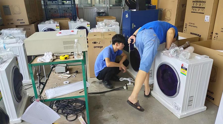 驗(yàn)貨省心省力！澳洲omega客戶稱贊衣物烘干機(jī)代工質(zhì)量高