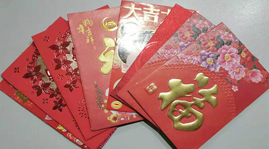 開工好彩頭！金環(huán)電器銷售部為員工派發(fā)開工紅包！